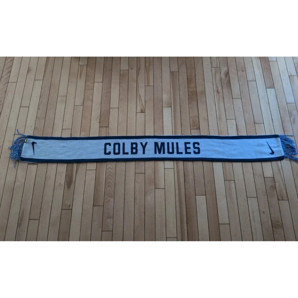 Colby College Maine Adult Winter Scarf Nike